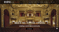 Desktop Screenshot of meetmeattheopera.com